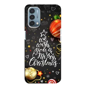 Рождественские Чехлы для OnePlus Nord N200 5G (DE211) (VPrint) (Елочка)