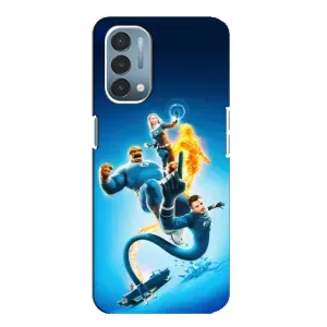 Чехол с принтом «Герои Фантастическая Четверка» для OnePlus Nord N200 5G (DE211)