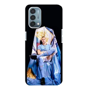 Чехлы с футболистом Ерлинг Холанд для OnePlus Nord N200 5G (DE211) (AlphaPrint) (футболист Холанн)