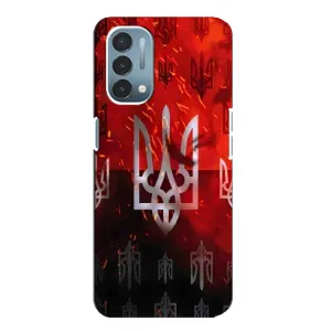 Украинские Чехлы для OnePlus Nord N200 5G (DE211) с картинкой УПА (AlphaPrint) (ГЕРБ УПА)