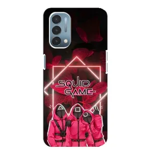 Чехол Гра в кальмара для OnePlus Nord N200 5G (DE211) (Охранники Игра кальмара)