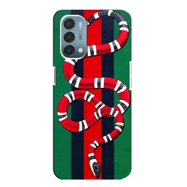 Чехол с принтом «Gucci змия» для OnePlus Nord N200 5G (DE211)