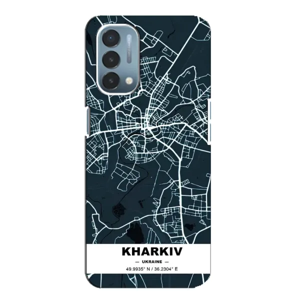 Чехол с принтом «Харьков» для OnePlus Nord N200 5G (DE211)