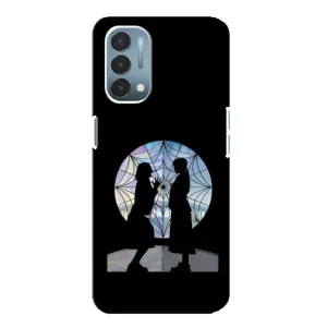 Чехлы Венсдей на OnePlus Nord N200 5G (DE211) Уэнсдей (AlphaPrint) (комната Уэнздей)