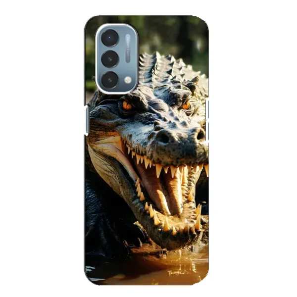 Чехол с принтом «Опасный крокодил» для OnePlus Nord N200 5G (DE211) Чехол с принтом «Опасный крокодил» для OnePlus Nord N200 5G (DE211)