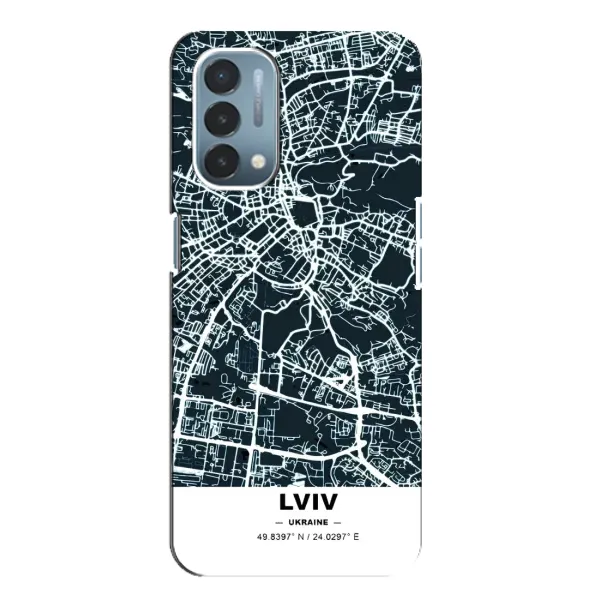 Чехол с принтом «Львов» для OnePlus Nord N200 5G (DE211)