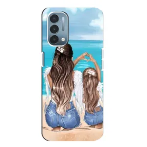 Чехол с печатью для OnePlus Nord N200 5G (DE211) - (Мама с ребенком) (AlphaPrint) (Мама с доченькой)