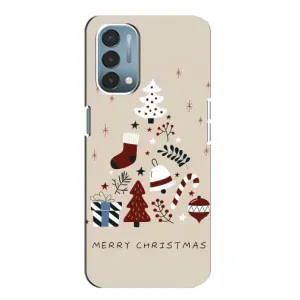 Рождественские Чехлы для OnePlus Nord N200 5G (DE211) (VPrint) (Merry Christmas)