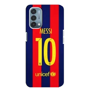 Чехлы Месси для OnePlus Nord N200 5G (DE211) (AlphaPrint) (Messi Barca 10)