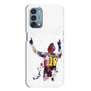 Чехлы Месси для OnePlus Nord N200 5G (DE211) (AlphaPrint) (Messi Barca)