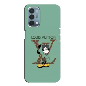 Чехлы Луи Витон для OnePlus Nord N200 5G (DE211) (AlphaPrint - LOUIS VUITTON) (Микки Маус LV)