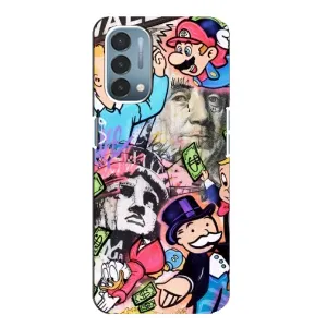 Чехлы с крутыми принтами для OnePlus Nord N200 5G (DE211) - (PREMIUMPrint) (Monopoly man)