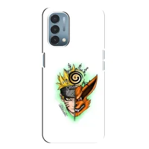 Naruto Anime Чехлы для ВанПлас Норд Н200 5G (AlphaPrint) (Наруто Курама)