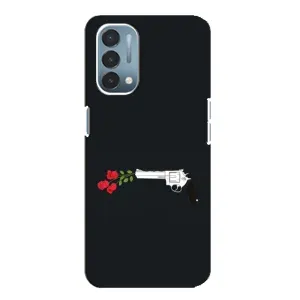 Чехлы (ART) Цветы на OnePlus Nord N200 5G (DE211) (VPrint) (Неожиданные цветы)