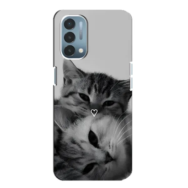 Чехол с принтом «Пара котов» для OnePlus Nord N200 5G (DE211) Чехол с принтом «Пара котов» для OnePlus Nord N200 5G (DE211)