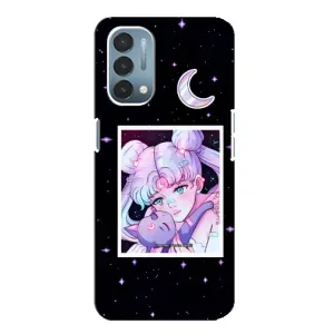 Чехлы Персонажи Аниме Наруто для OnePlus Nord N200 5G (DE211) (AlphaPrint) (Сейлор Мун)