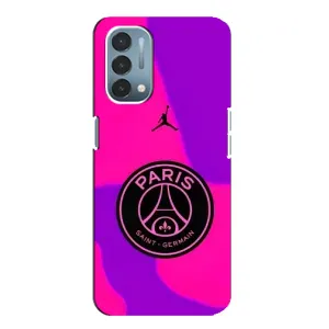 Чехлы PSG для OnePlus Nord N200 5G (DE211) (AlphaPrint) (яркий ПСЖ)