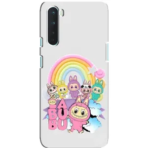 Чохол з принтом «Фон Лабубу» для OnePlus Nord