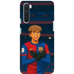 Чохол з принтом «Футболіст Ямаль» для OnePlus Nord