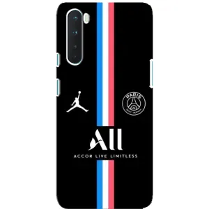 Чохли PSG для OnePlus Nord (AlphaPrint) (футболка ПСЖ)