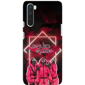 Чохол Гра в кальмара для OnePlus Nord (Охоронці Гра кальмара)