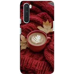Чохол з принтом «Кава на ковдрі» для OnePlus Nord