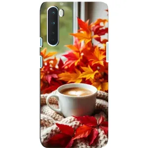 Чохол з унікальним дизайном 'Осінь з кавою' для OnePlus Nord