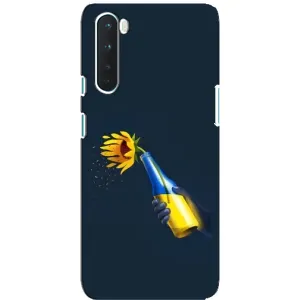 Чехол для Патриота Украины OnePlus Nord - (AlphaPrint) (Коктейль молотова)