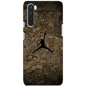 Чехлы для OnePlus Nord - с картинкой JORDAN (AlphaPrint)