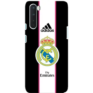 Чохол для OnePlus Nord з принтом Реал Мадрид (Лого Real Madrid)