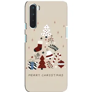 Різдвяні, Святкові Чохли для ВанПлюс Норд (Merry Christmas)