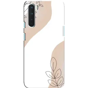 Чохол з принтом «Нюдова гілочка абстракція» для OnePlus Nord
