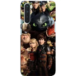 Чохол як приборкати дракона на OnePlus Nord (Персонажі дракона)