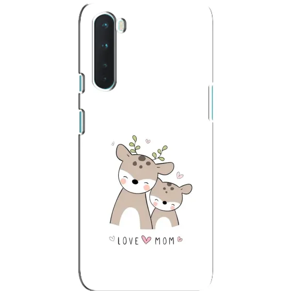 Чохол з принтом «Оленята мама і малюк» для OnePlus Nord Чохол з принтом «Оленята мама і малюк» для OnePlus Nord