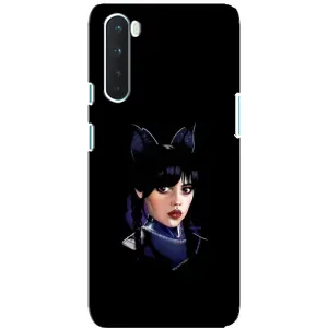 Чохли Венсдей на OnePlus Nord Уенсдей (AlphaPrint) (серйозна Венздей)