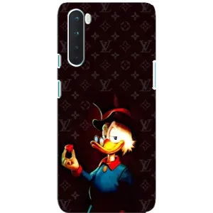 Чехли для OnePlus Nord - Скрудж МакДак Louis Vuitton (PREMIUMPrint) (Скрудж з ботліантом)