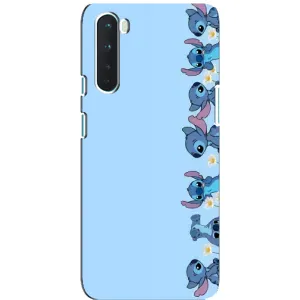 Чохол з принтом Стіч на OnePlus Nord (Стіч фон)