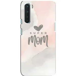 Чохол з принтом «Супер мама» для OnePlus Nord