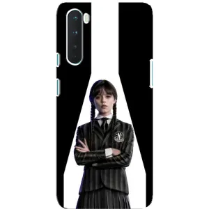 Чохли Венсдей на OnePlus Nord Уенсдей (AlphaPrint) (W-Wednesday)