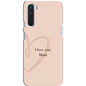 Чохол з принтом «Серце мамі» для OnePlus Nord