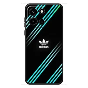 Чохли Адидас для OnePlus Turbo 6 (AlphaPrint) (Адідас з полосами)