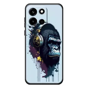 Чохол з принтом «Горила в навушниках» для OnePlus Turbo 6