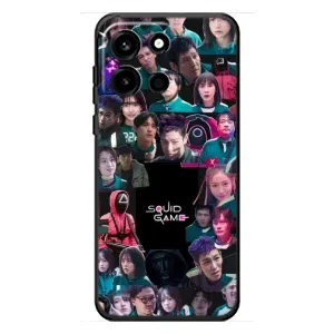 Чохол з принтом «Колаж Гра кальмара» для OnePlus Turbo 6