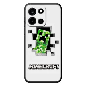 Чохол Майнкрафт на OnePlus Turbo 6 (AlphaPrint) Minecraft (кріпер Майнкрафт)