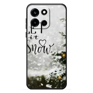 Новорічні, Святкові Чохли для OnePlus Turbo 6 - 2024 год (Let it snow)