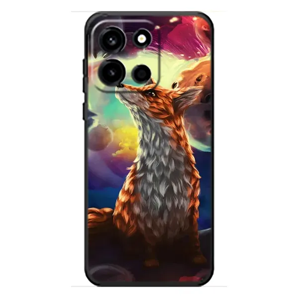 Чехол с принтом «Лисица в космосе» для OnePlus Turbo 6