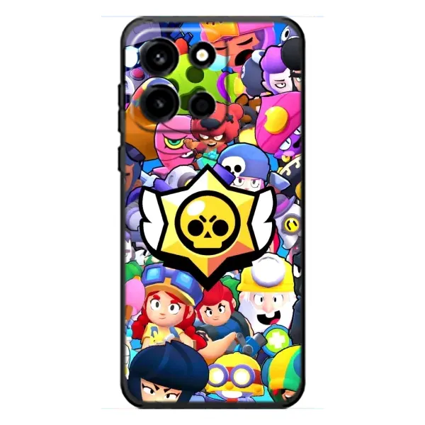 Чохол з принтом «Лого Brawl Stars» для OnePlus Turbo 6 Чохол з принтом «Лого Brawl Stars» для OnePlus Turbo 6
