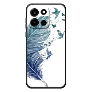 Чохол з принтом «Перо» для OnePlus Turbo 6