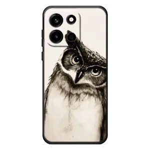 Чехол с птицами на OnePlus Turbo 6 (VPrint) (Сова)