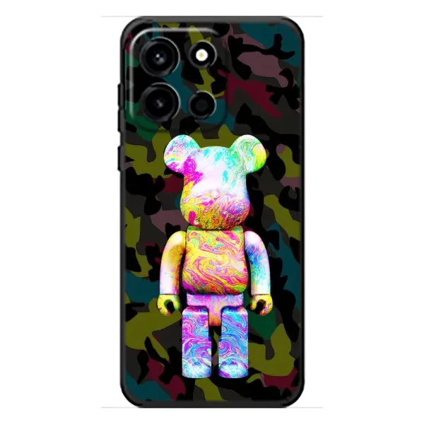 Чохол з принтом «Яскравий Bearbrick» для OnePlus Turbo 6